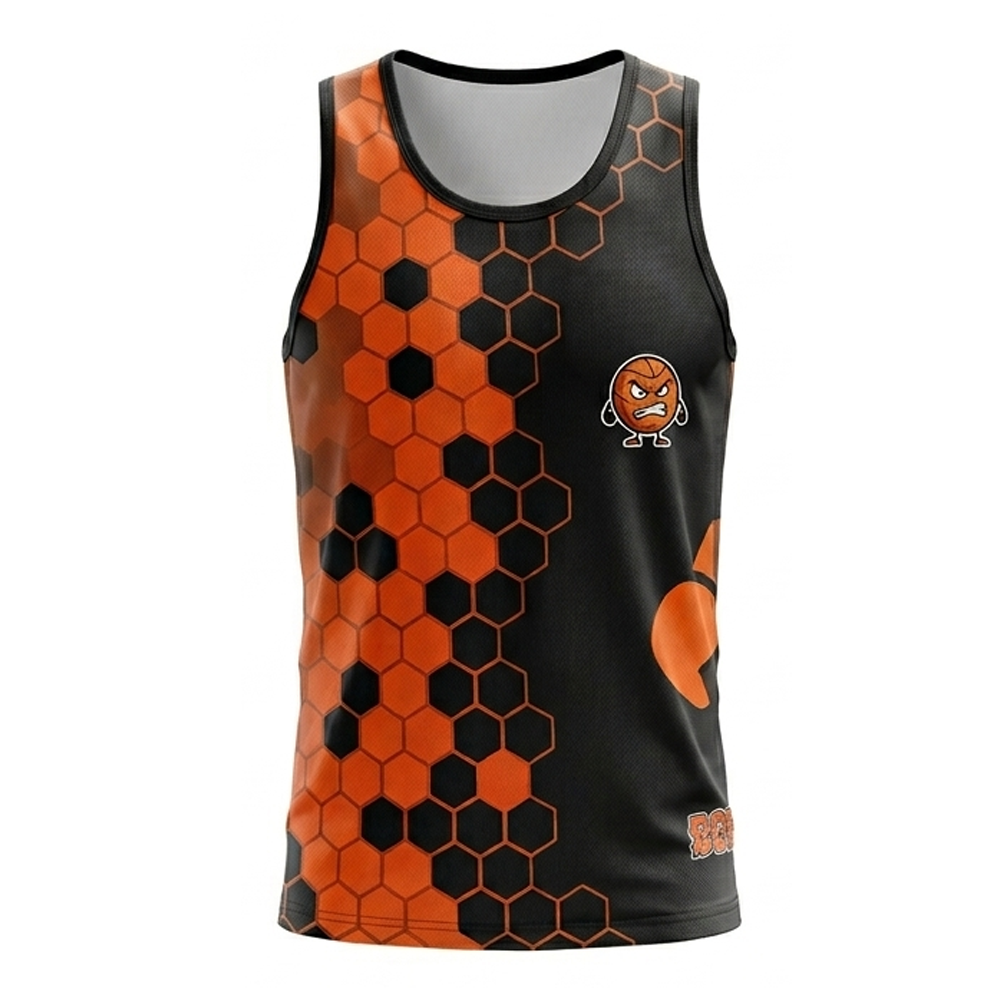 Canottiera tecnica BGF Arancio - serie club